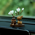 Car Sandalwood Deer Decoration